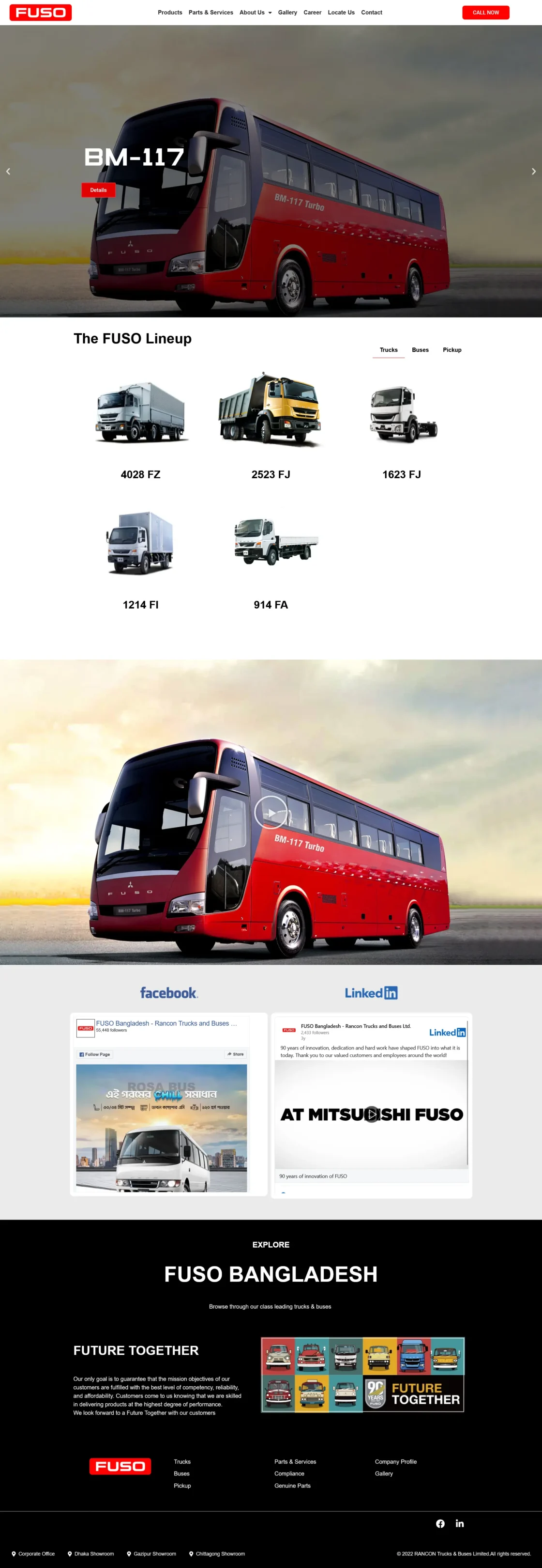 FUSO Bangladesh full-page preview